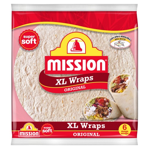 Tortilla Wraps XL Mission