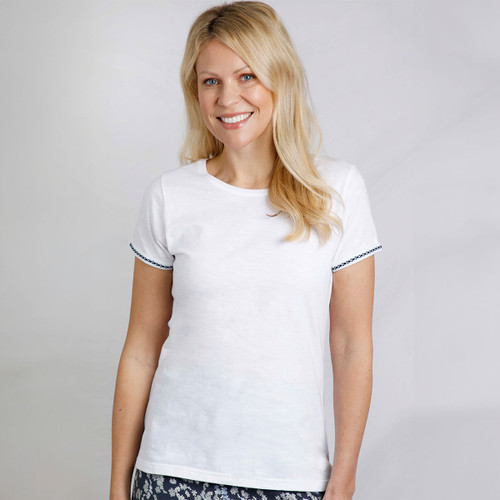 Women White T-Shirt